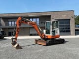 2008 Terex TC 50 mini excavator, side view