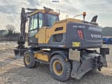 2014 Volvo EW160D Wheel Excavator
