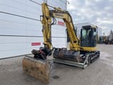 2020 Komatsu PC88MR-10 Mini Excavator