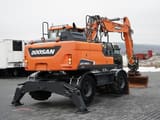 2019 Doosan DX140W Wheel Excavator