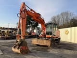 2004 Kobelco E145W Wheel Excavator