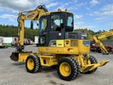 2009 Komatsu PW98MR-8 Wheel Excavator