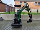 Mini Excavator Black Friday Minibagger 1,4T Schnellwechsler 18,5 KW Löffelpaket