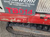 2009 Takeuchi TB014 Mini Excavator