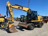 2014 Caterpillar M313D Wheel Excavator