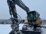 2014 Volvo EW160D Wheel Excavator