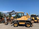2011 Volvo EW140C Wheel Excavator