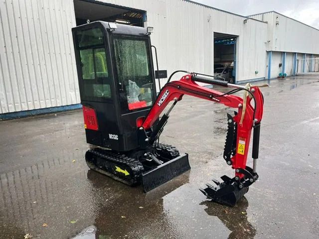 2025 Vicsec VC13C mini excavator, side view