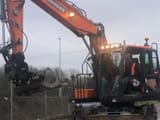 2019 Doosan DX140W-5 Wheel Excavator