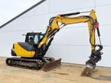 2015 Kubota KX080-4A Mini Excavator