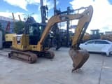 2022 Caterpillar 307E excavator, side profile view