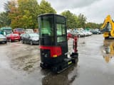 2025 Vicsec VC13C mini excavator rear view