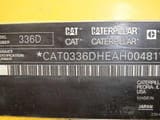 Caterpillar 336D2L Crawler Excavator