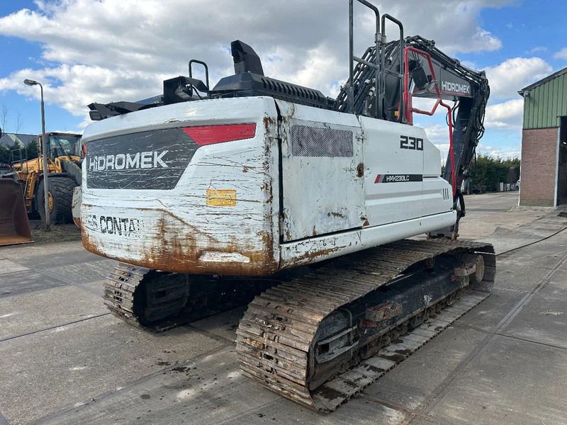 2021 Hidromek HMK 230LC-4 crawler excavator, rear three-quarter view