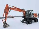 2010 Hitachi ZX140W Wheel Excavator