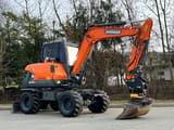 2017 Doosan DX57W Wheel Excavator