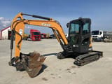 2018 CASE CX37C Mini Excavator