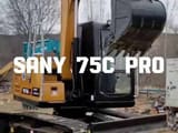 2020 Sany 75C Crawler Excavator