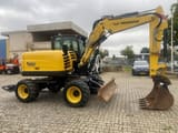 2021 Yanmar B95W Wheel Excavator