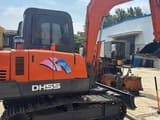 2020 Doosan DH55 excavator, side view