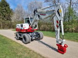 2015 Takeuchi TB295W Wheel Excavator