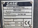 2017 CASE CX75C SR Crawler Excavator