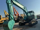 Crawler Excavator Japan Surplus Construction Excavator Kobelco SK210 SK230 Crawler Excavator With Hammer Pipe In Shanghai (2019)