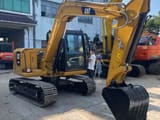 2024 Caterpillar 308E2 mini excavator, side view