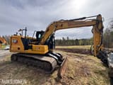 Excavator 2022 Cat 313 Next Gen Gravemaskin - Xsite PRO GPS - CAT TRS 14 Tiltrotator - Pusskuffe - Smalskuffe