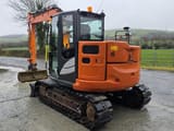 2022 Hitachi ZX85USB-6 Mini Excavator