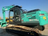Crawler Excavator Japan Surplus Construction Excavator Kobelco SK210 SK230 Crawler Excavator With Hammer Pipe In Shanghai (2019)