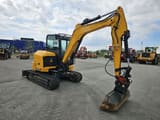 2017 JCB 57C-1 Mini Excavator