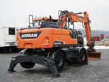 2019 Doosan DX140W Wheel Excavator