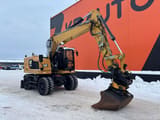 Caterpillar M 314 F Tiltrotator / Central Lubrication / AC / Trailer Robus YEAR 2017