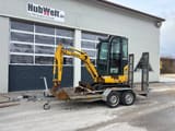 2018 Komatsu PC16R-3HS Mini Excavator