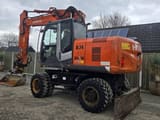 2008 Hitachi ZX170W-3 Wheel Excavator
