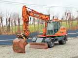 2012 Doosan DX160W Wheel Excavator