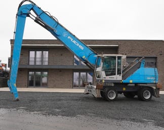 2017 Fuchs MHL340 Wheel Excavator