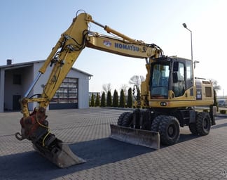 2017 Komatsu PW180-10 Wheel Excavator