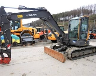 2017 Volvo ECR88D Crawler Excavator