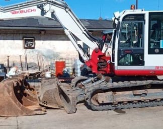 2015 Takeuchi TB1140 Crawler Excavator