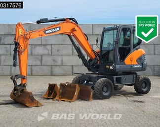 2019 Doosan DX57W-5 Wheel Excavator
