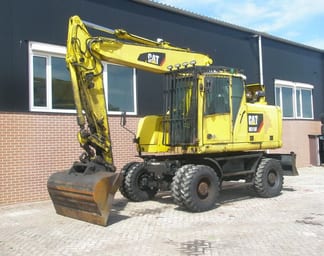 2017 Caterpillar M318F Wheel Excavator