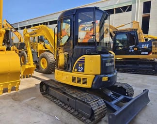 2018 Komatsu PC-55MR Mini Excavator