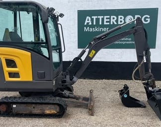 2017 Volvo EC18D Mini Excavator