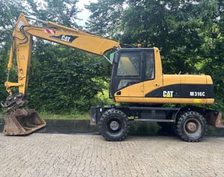 2005 Caterpillar M316C Wheel Excavator
