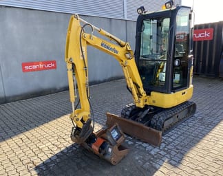2018 Komatsu PC16R-3HS Mini Excavator