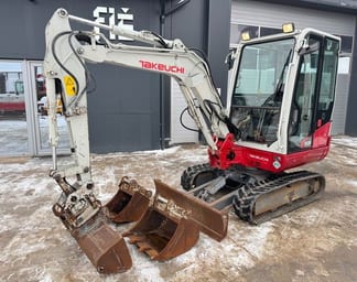 2017 Takeuchi TB230 Mini Excavator