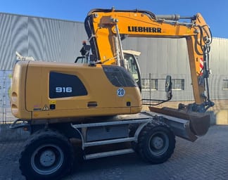 2019 Liebherr A916 LITRONIC Wheel Excavator
