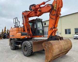 2016 Doosan DX160 Wheel Excavator